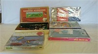 Plasticville railroad accessories & misc . toys