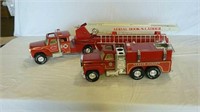 2 Nylint toy fire trucks
