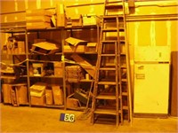 Lot of  6', 8', 12' wooden step ladders