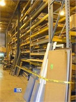Large Lot of Republic Industrial Shelf Parts