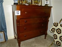 CHERRY CHEST OF DRAWERS BY COLONIAL HOUSE 44 X 42