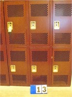 Lockers 6 Door