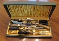 Sheffield flint stainless carving set