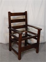 Mission Oak Arm Chair Frame