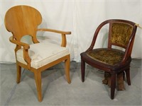 2 Antique Chairs.Beidermeier