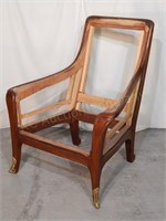Art Nouveau Arm Chair Frame