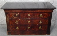 Empire Era 3 Drawer Chest.Marble Top. French