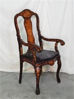 Antique Inlaid Arm Chair