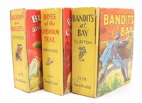 (3) "Saalfield" Little Books-Bandits at Bay 1938