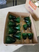 Box of green wine Glasses
