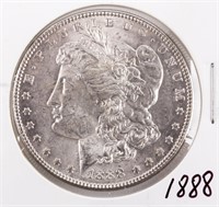 Coin 1888 Morgan Silver Dollar Brilliant Unc.
