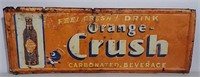 SST Orange Crush embossed sign
