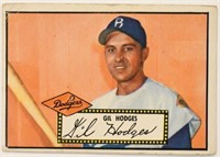 1952 Topps Gil Hodges Baseball Card #36