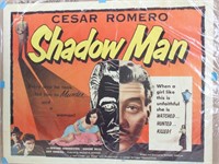1953 Shadow Man Original Billboard Poster