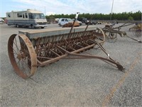Antique 12' John Deere Grain Drill
