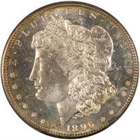 $1 1896-S PCGS MS66 PL  CAC EX CORONET COLLECTION