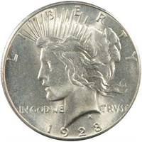 $1 1928 PCGS MS64 CAC