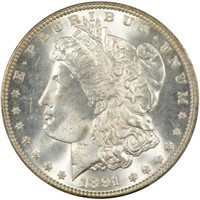$1 1891 PCGS MS65+ CAC