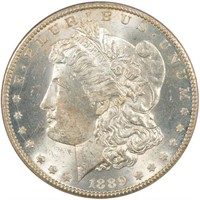 $1 1889-CC PCGS MS64