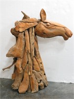 Artistic Hand Made Drift Wood  Horse Head 3' 2"