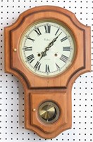 Vintage "Centurion" 35 Day Wall Clock with Key