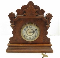 "Eastlake" Antique Mantle Clock with Key