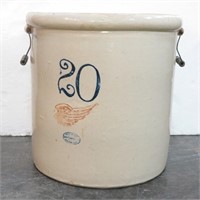 Rare- 20 Gallon "Red Wing" Crock From 1915