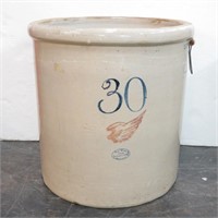 Rare- 30 Gallon "Red Wing" Crock from 1915
