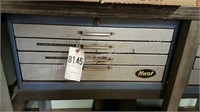 Huot 4 roller drawer cabinet & Contents
