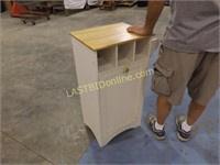 WOODEN STAND / TRASH CAN