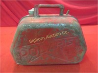 Vintage Polaris Metal Gas Can