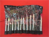 11 Piece Punch/ Chisel Set with Organizer Pouch