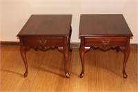 2 x Wood End Tables/Nightstands/Accent Tables