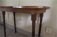 Solid Wood Folk Art TV Stand/Console Table