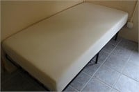 Twin Foldable Bed Frame & Memory Foam Mattress