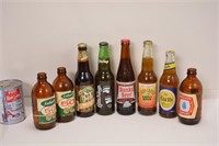 8 bouteilles de bières vintage dont 5 scellées