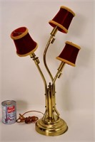 Lampe de table vintage triple lamp