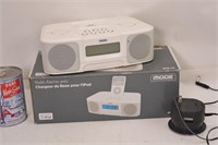 Station radio alarme pour iPod "iMode"
