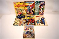 7 BD variées : Justice League, Marvel Age, etc.