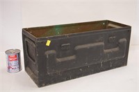Caisse militaire en acier - Military steel crate