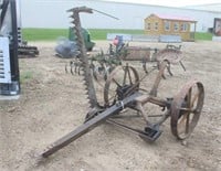 VINTAGE MCCORMICK-DEERING SICKLE MOWER, 5FT BAR,