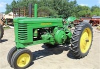 1946 JOHN DEERE "A" GAS NARROW FRONT TRACTOR