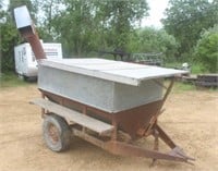 HEIDER FEED CART WITH AUGER, 540 PTO, 15" TIRES