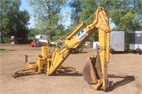 CASE 530 3PT BACKHOE WITH TINED BUCKET,