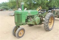 1956 JOHN DEERE 70 GAS NARROW FRONT TRACTOR