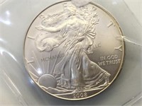 2008 Silver American Eagle