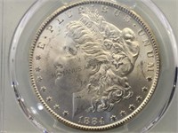 1884-CC PCGS MS65 Morgan Silver Dollar