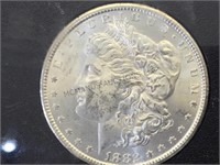 1882-CC UNCIRCULATED MORGAN Silver Dollar
