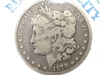 1878-CC RARE MORGAN Silver Dollar