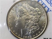 1882-CC  Morgan Silver Dollar
